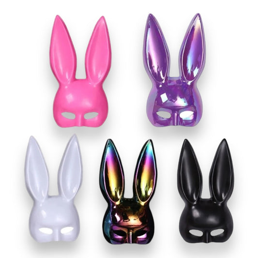 Bunny Mask - 5 Colors - PLASTIC PACKAGING ONLY