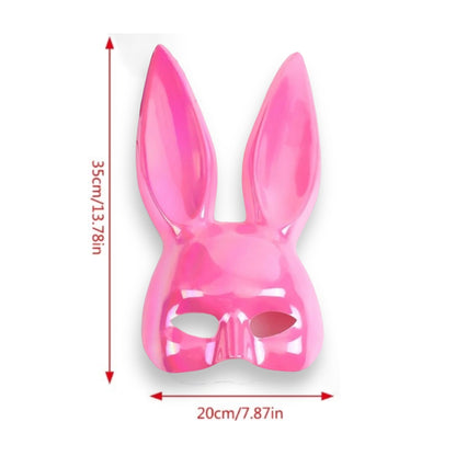 Rabbit Mask - Available in 5 Colors - Includes Colorful Box