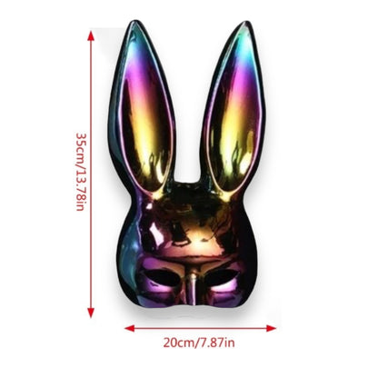 Rabbit Mask - Available in 5 Colors - Includes Colorful Box