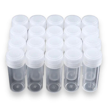 Plastic Test Tubes - 0.5 ml (20 Stuks) - Transparant