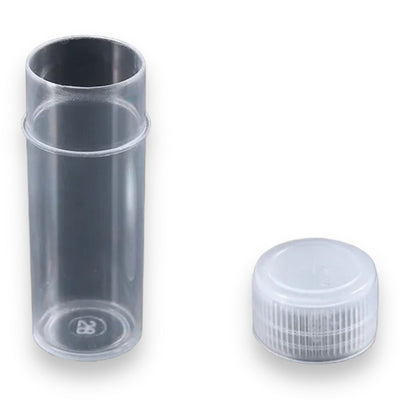 Plastic buisjes 0,5 ml transparant - 20 stuks