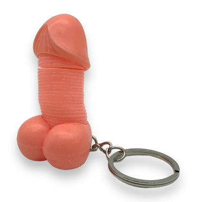 Keychain With Extensible Penis In 3 Colors. 