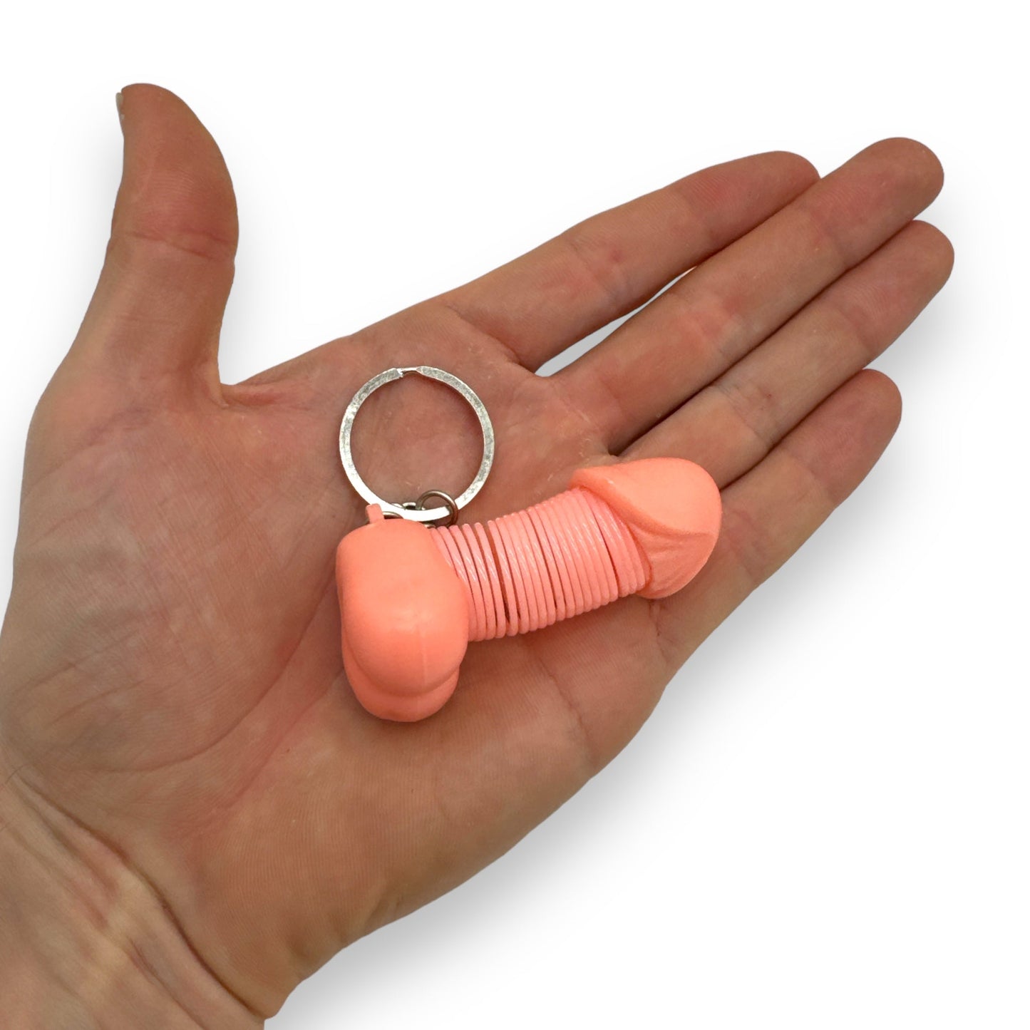 Keychain With Extensible Penis In 3 Colors. 