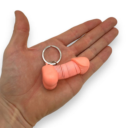 Keychain With Extensible Penis In 3 Colors. 