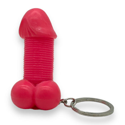 Keychain With Extensible Penis In 3 Colors. 
