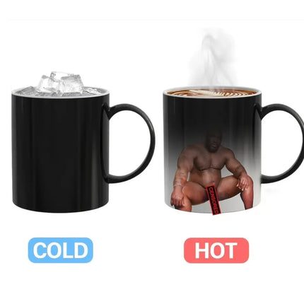 Grappige Spierbundel Koffiemok - Een Humoristische Koffiebeker voor een Vrolijke Ochtendroutine