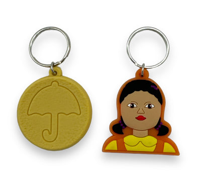 Squid Game Sleutelhanger – Girl, Umbrella of Display