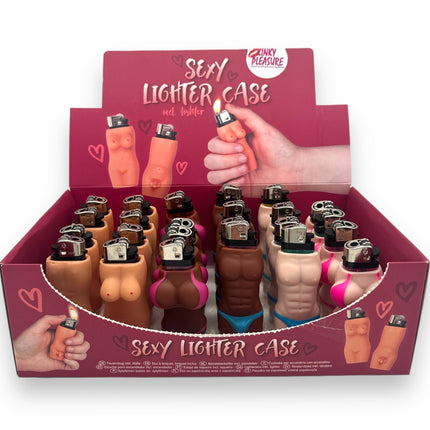 Aanstekerhoes Sexy Body voor Man of Vrouw in 3 Kleuren