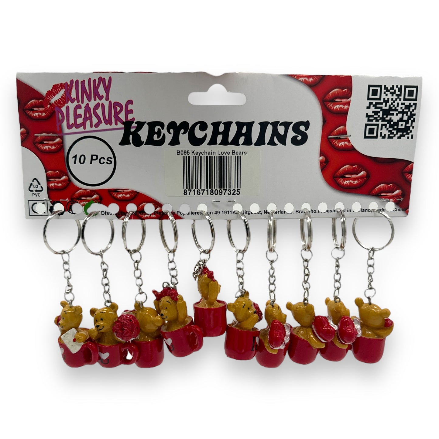 Keychain 'Love Bears' - 4 Models 