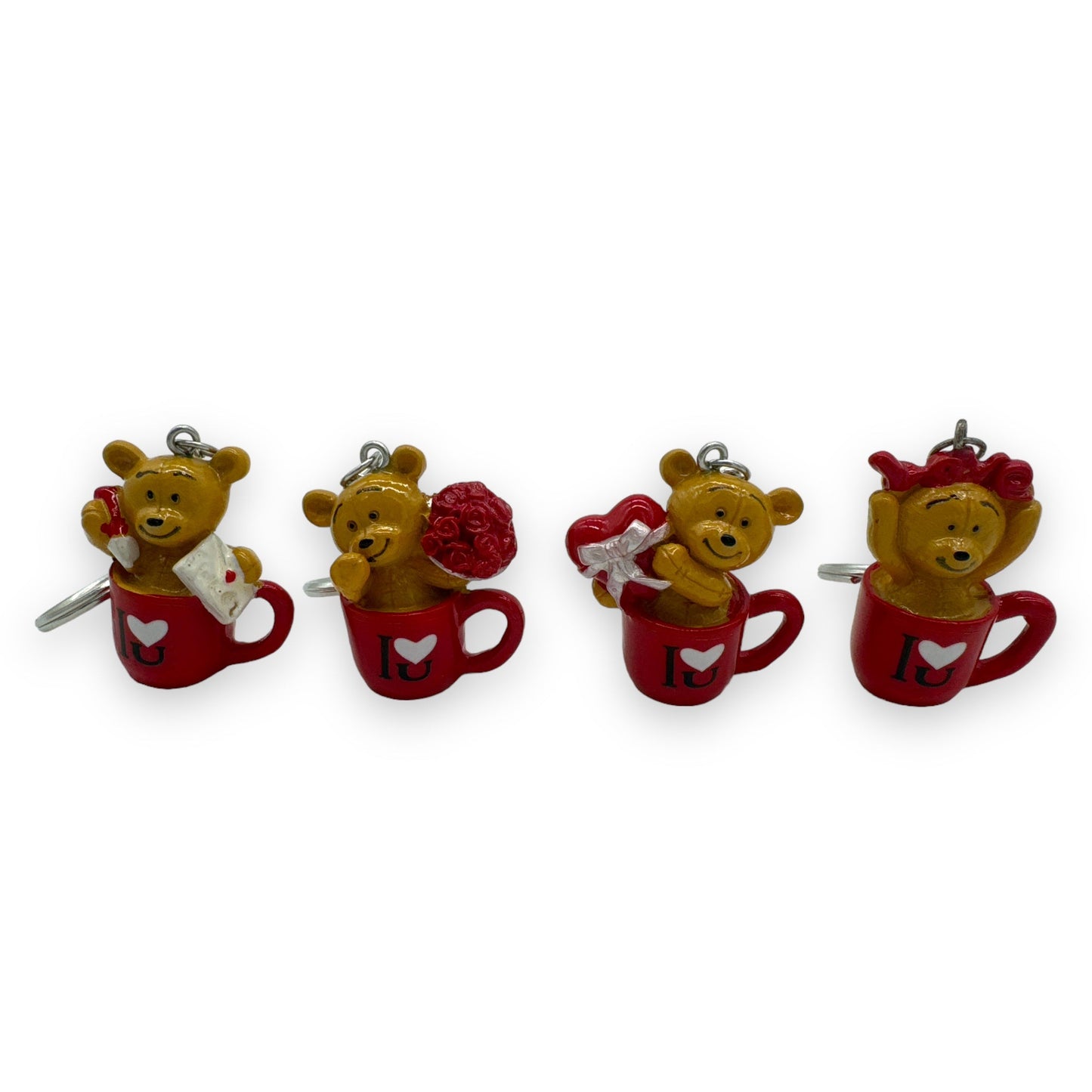 Keychain 'Love Bears' - 4 Models 