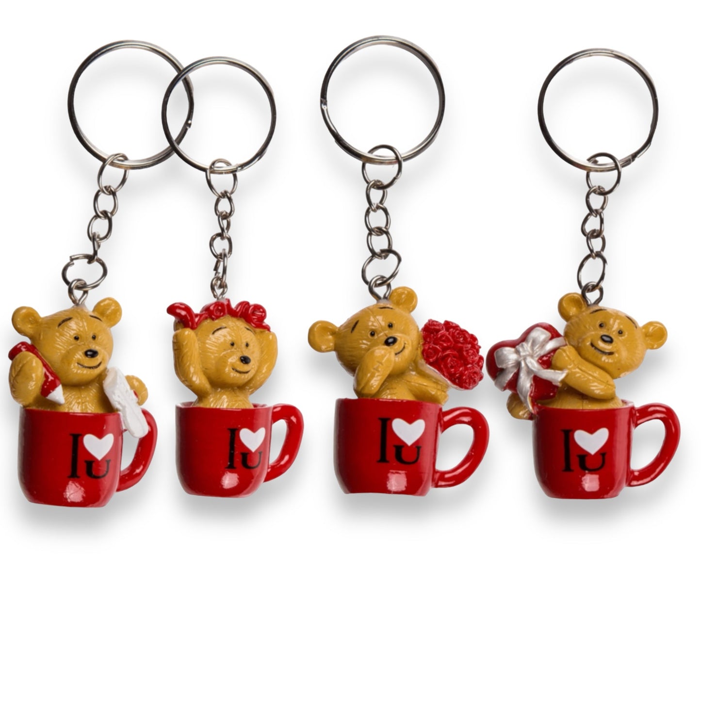 Keychain 'Love Bears' - 4 Models 