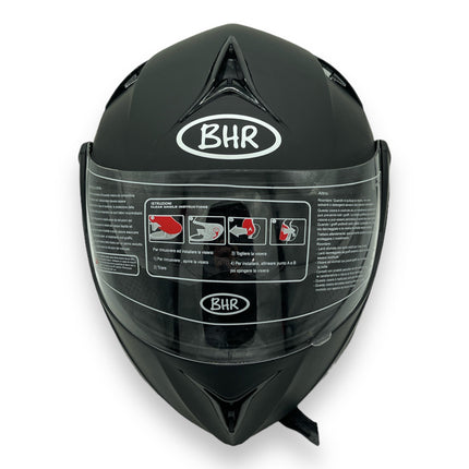 BHR Motor Helm Zwart