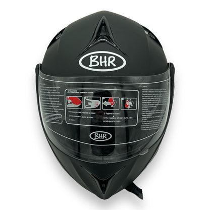BHR Motor Helm Zwart
