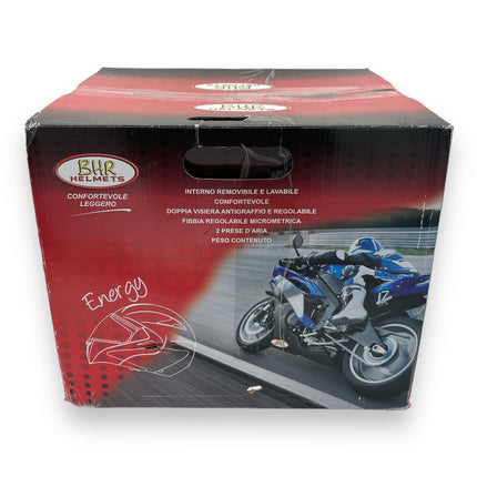 BHR Motor Helm Zwart