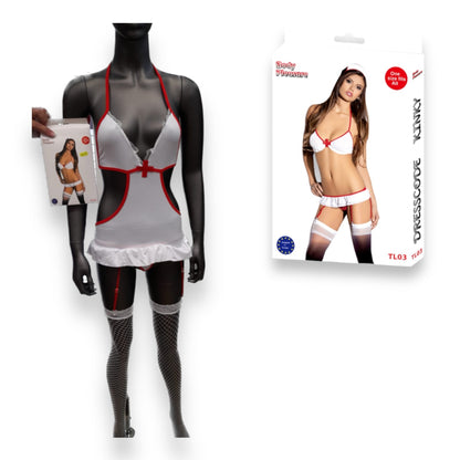 Sexy Verpleegster Setje van Body Pleasure 2 Modellen