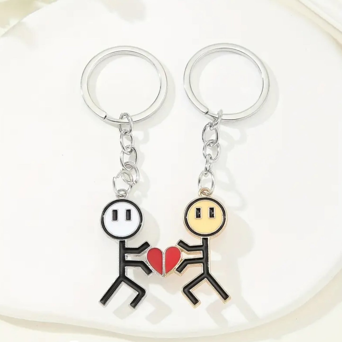 Keychain 'Together Heart' Males - 2 Models 