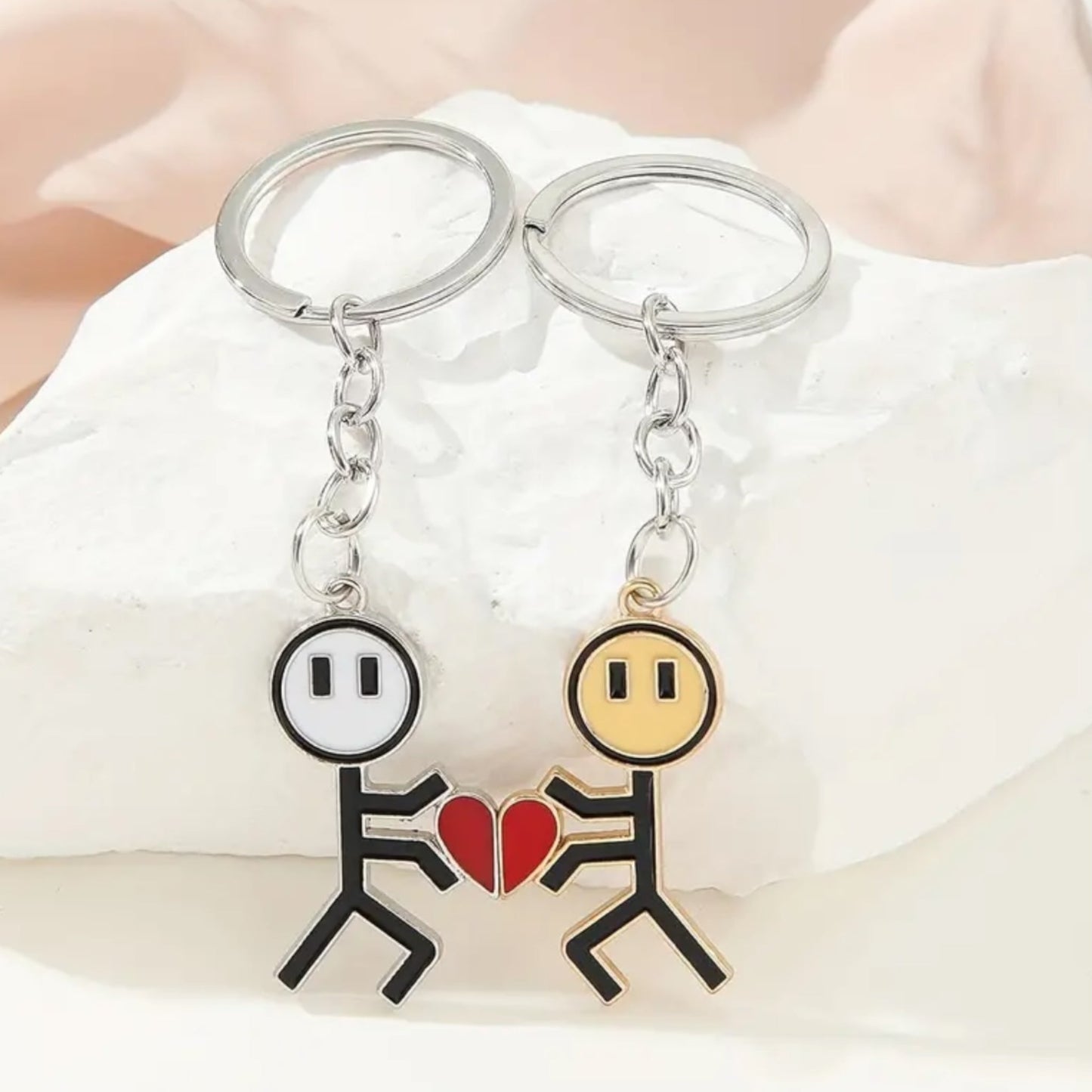 Keychain 'Together Heart' Males - 2 Models 