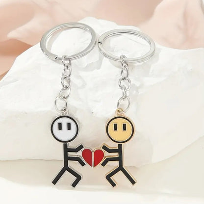 Keychain 'Together Heart' Males - 2 Models 