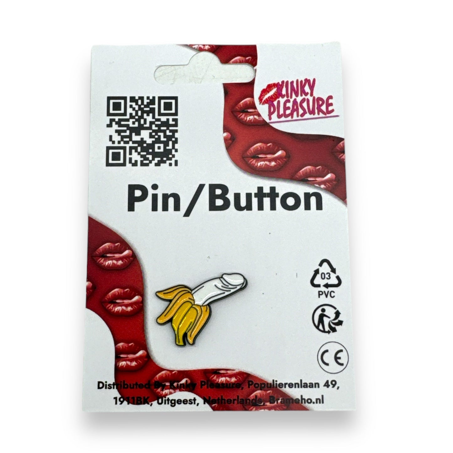 Banana pin for parties or other occasions.
