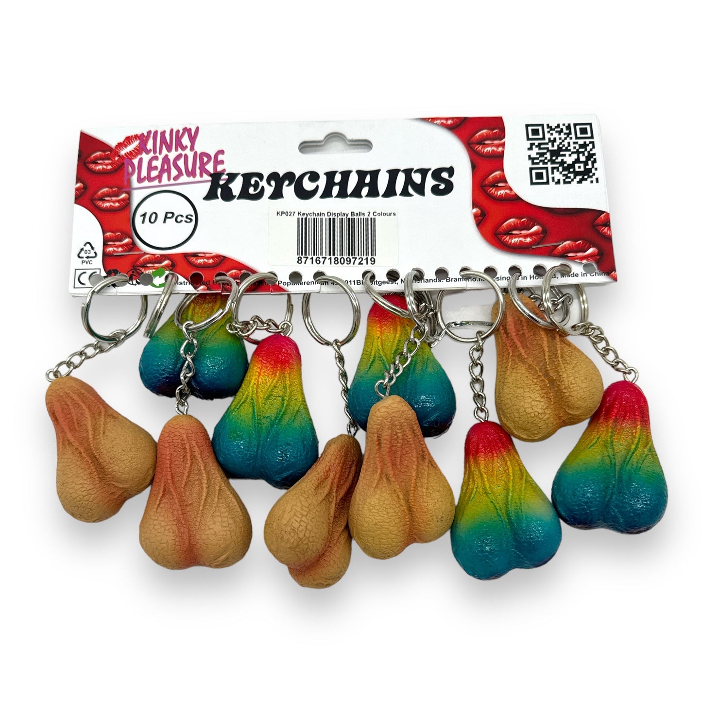 Keychain 'Bonte Ballen' - Available in 2 Colors 