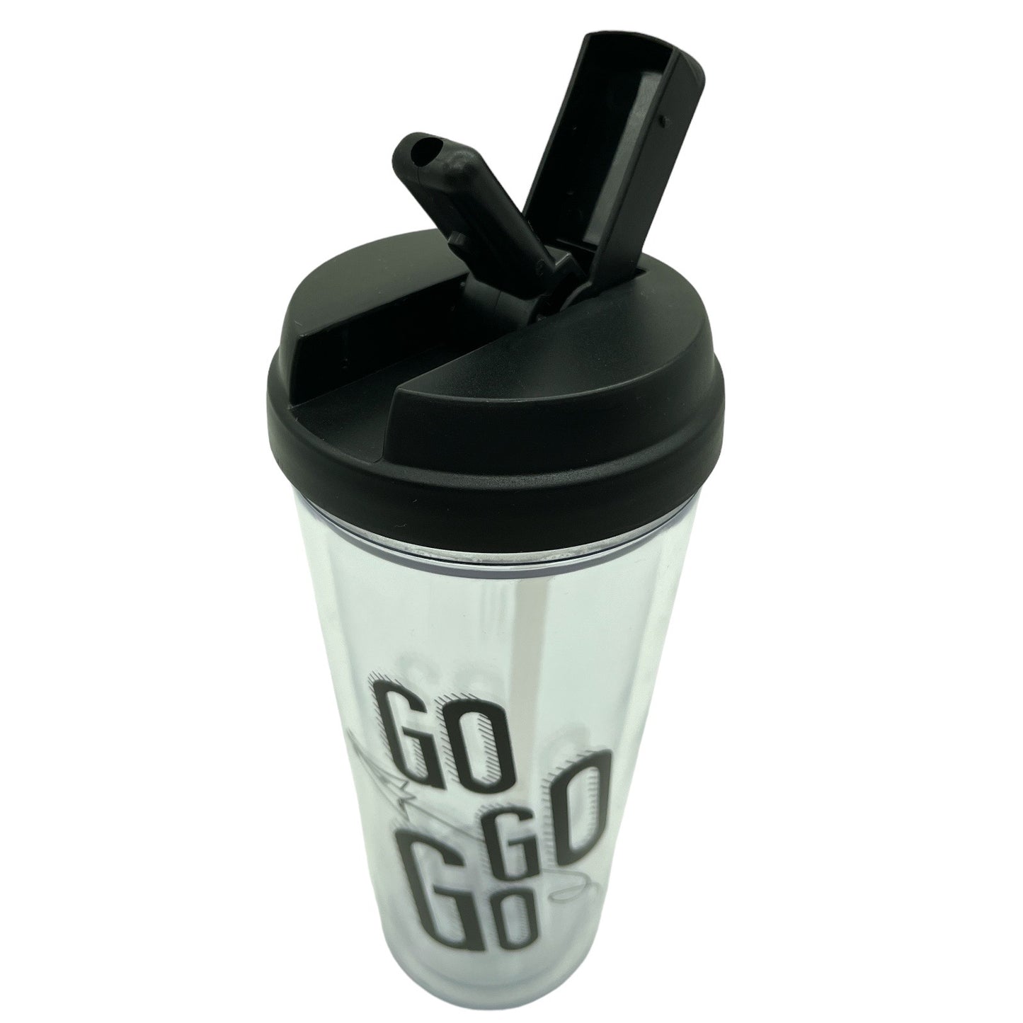 Sport/Koffie Beker Gemaakt van Hard PVC 500ml