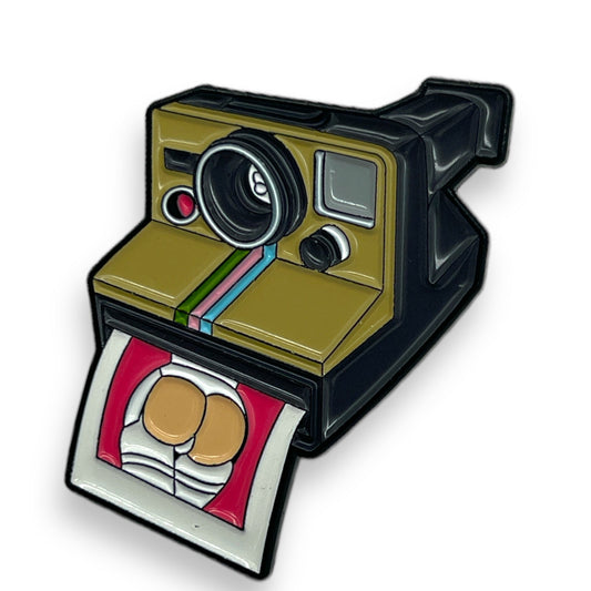 Sexy Ass Photo Button - Add a Playful Touch to Your Outfit 