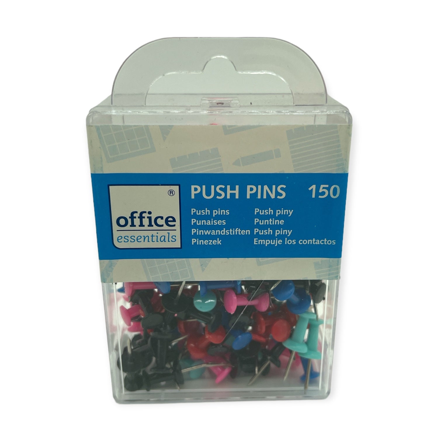Organize your paperwork with this stylish thumbtack set of 150 pieces in 3 models