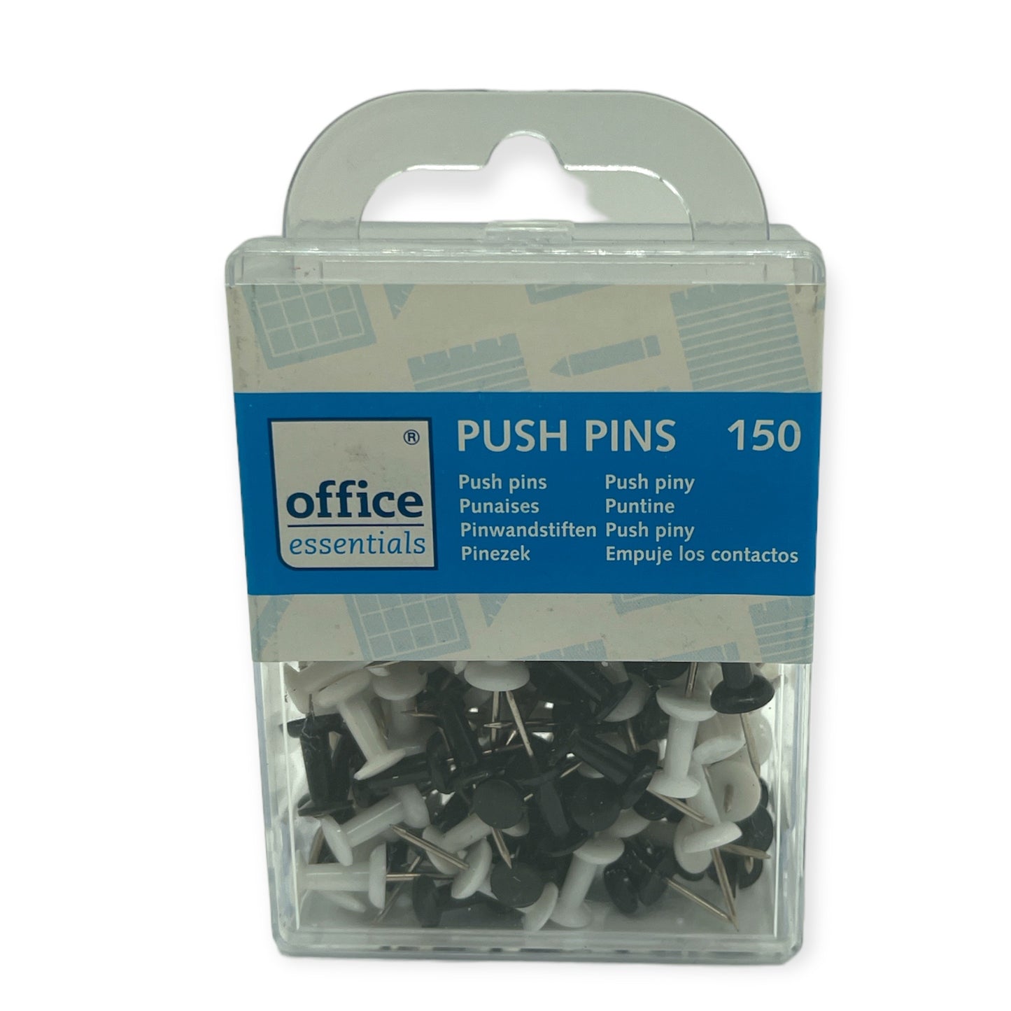 Organize your paperwork with this stylish thumbtack set of 150 pieces in 3 models