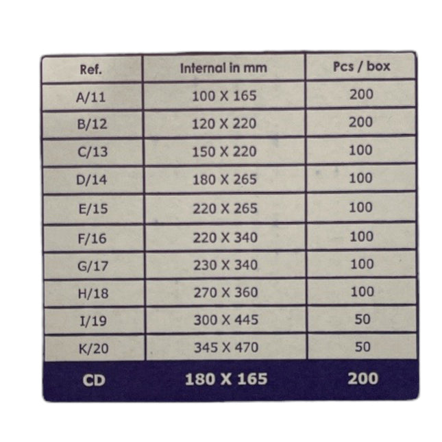 Luchtkussen Envelop A11 100x165mm - Pak van 200 Stuks