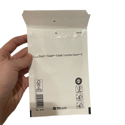 A11 Bubble Envelope 100x165mm 200 Pieces