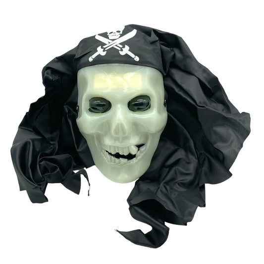 Pirate Skeleton Mask Glow in The Mask