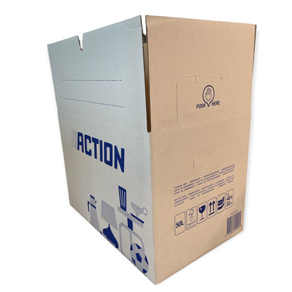 Action Verhuisdoos - Duurzame en Ruime Oplossing voor al je Verhuisbehoeften 480x430x330mm 50L