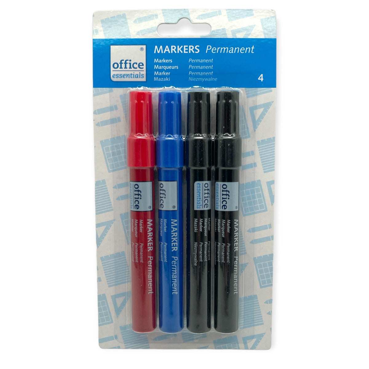 Textmarker und Marker - Set mit 4 Stück