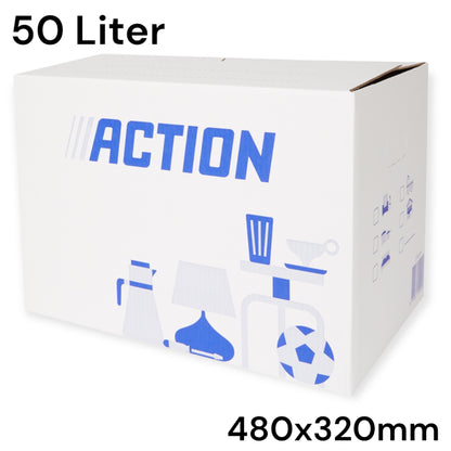 Action Verhuisdoos - Duurzame en Ruime Oplossing voor al je Verhuisbehoeften 480x430x330mm 50L