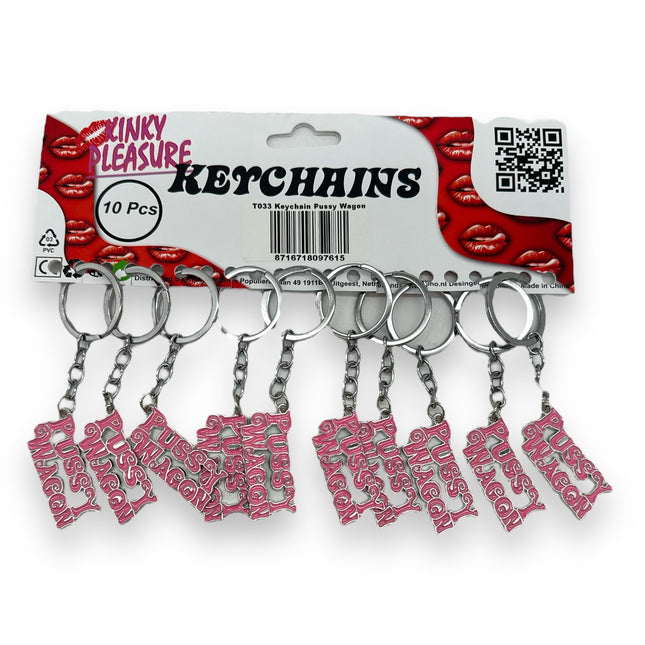 Keychain 'Pussy Wagon' 