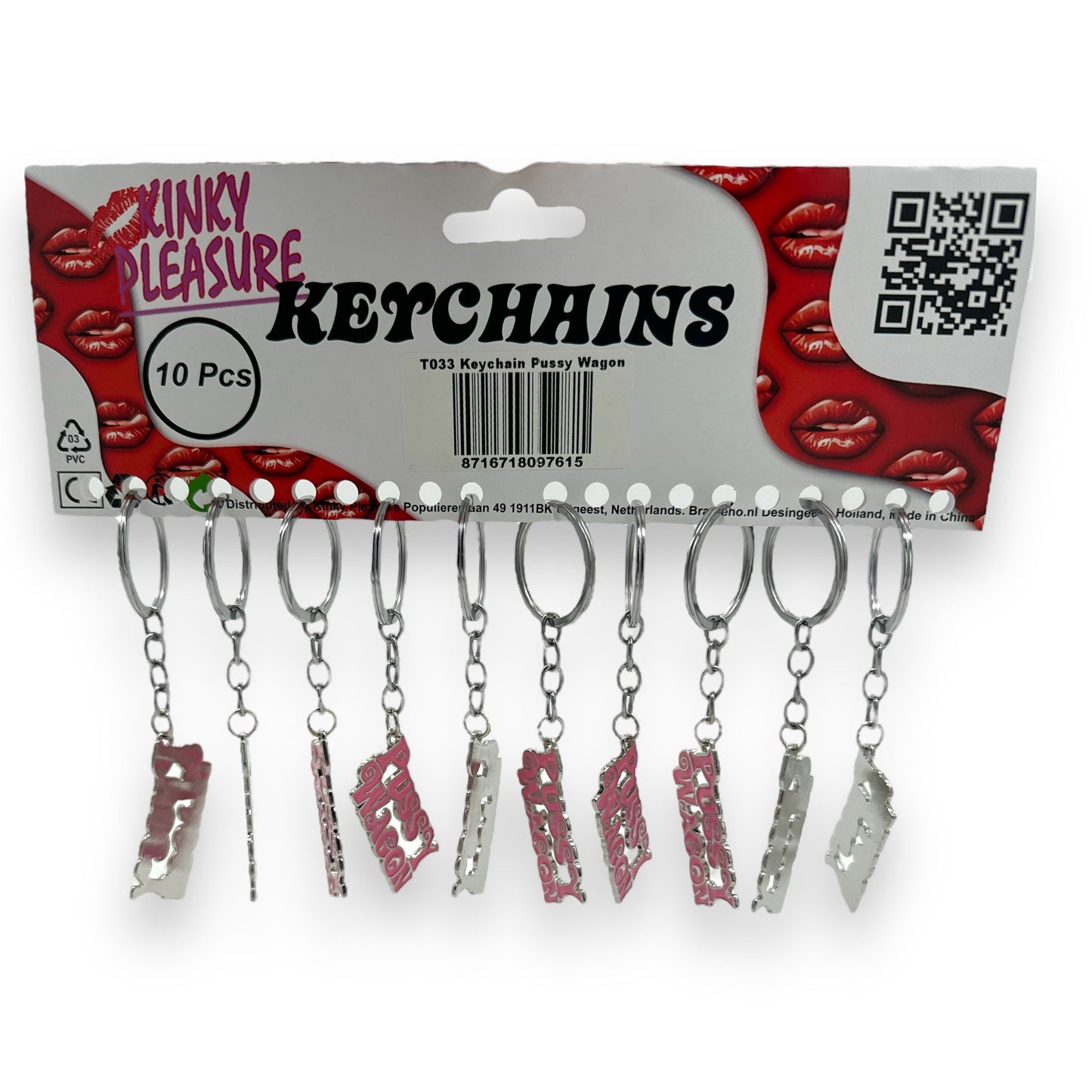 Keychain 'Pussy Wagon' 