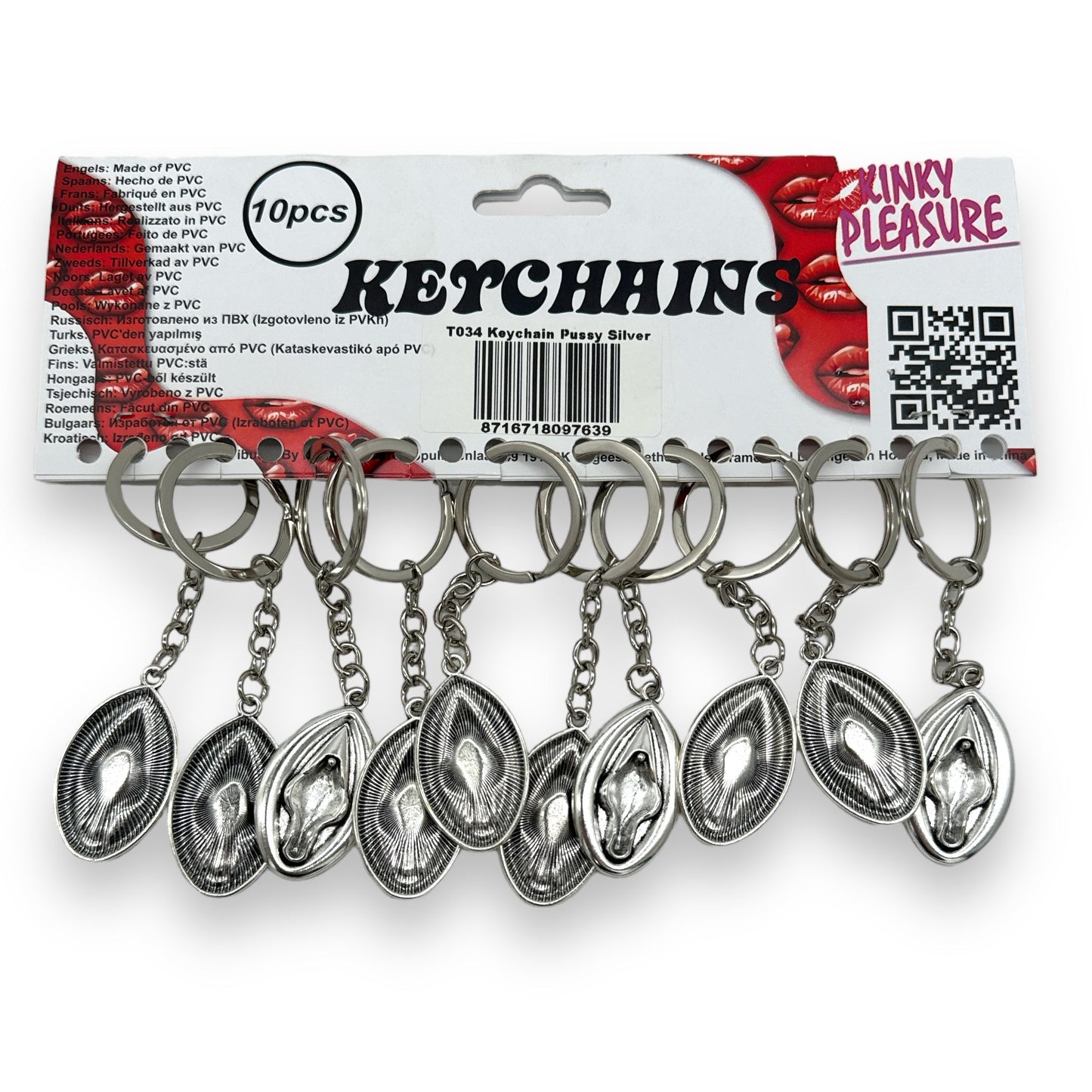 Keychain 'Metallic Muschi' 