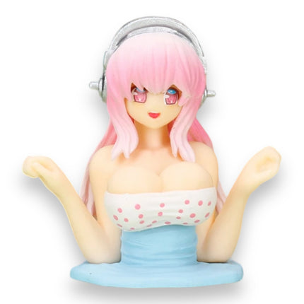 Manga 'Stuiterende Borsten' Auto Decoratie - 3 Modellen