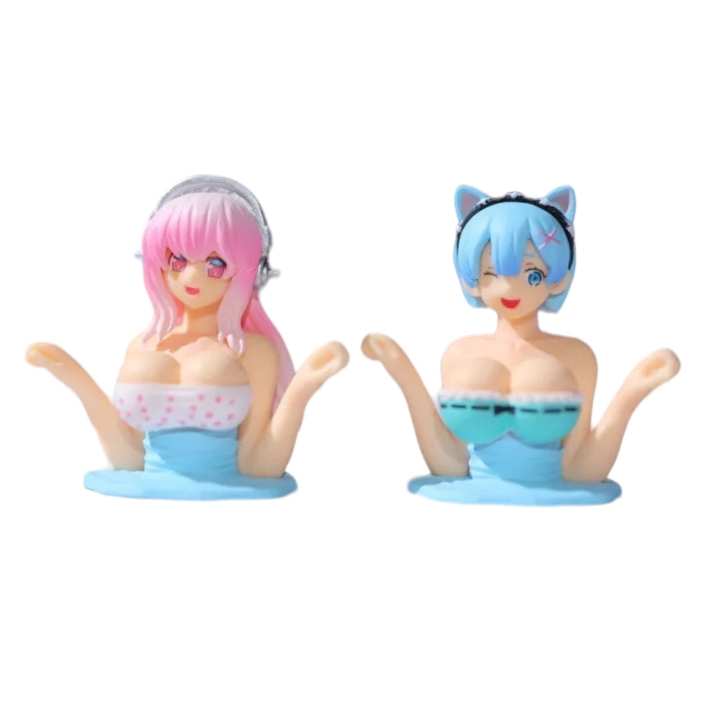 Manga 'Stuiterende Borsten' Auto Decoratie - 3 Modellen