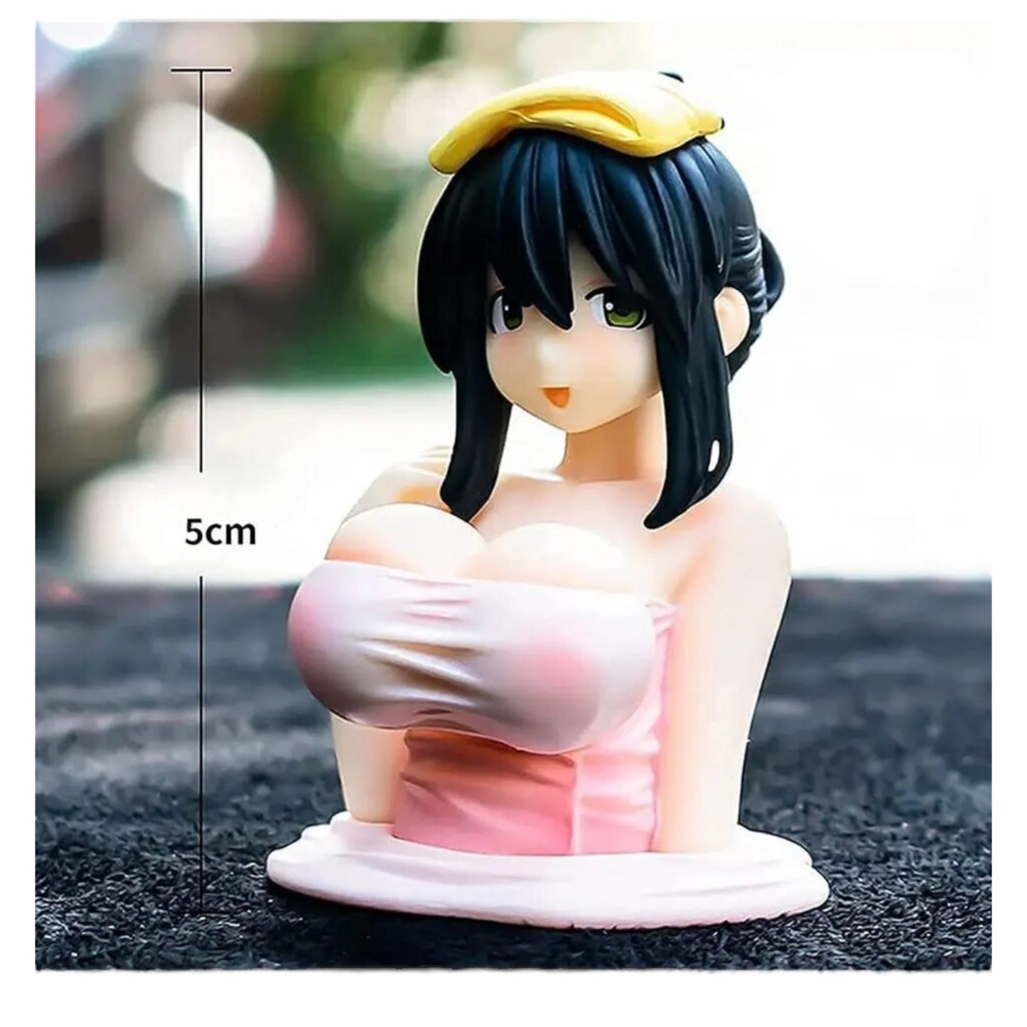 Manga 'Stuiterende Borsten' Auto Decoratie - 3 Modellen