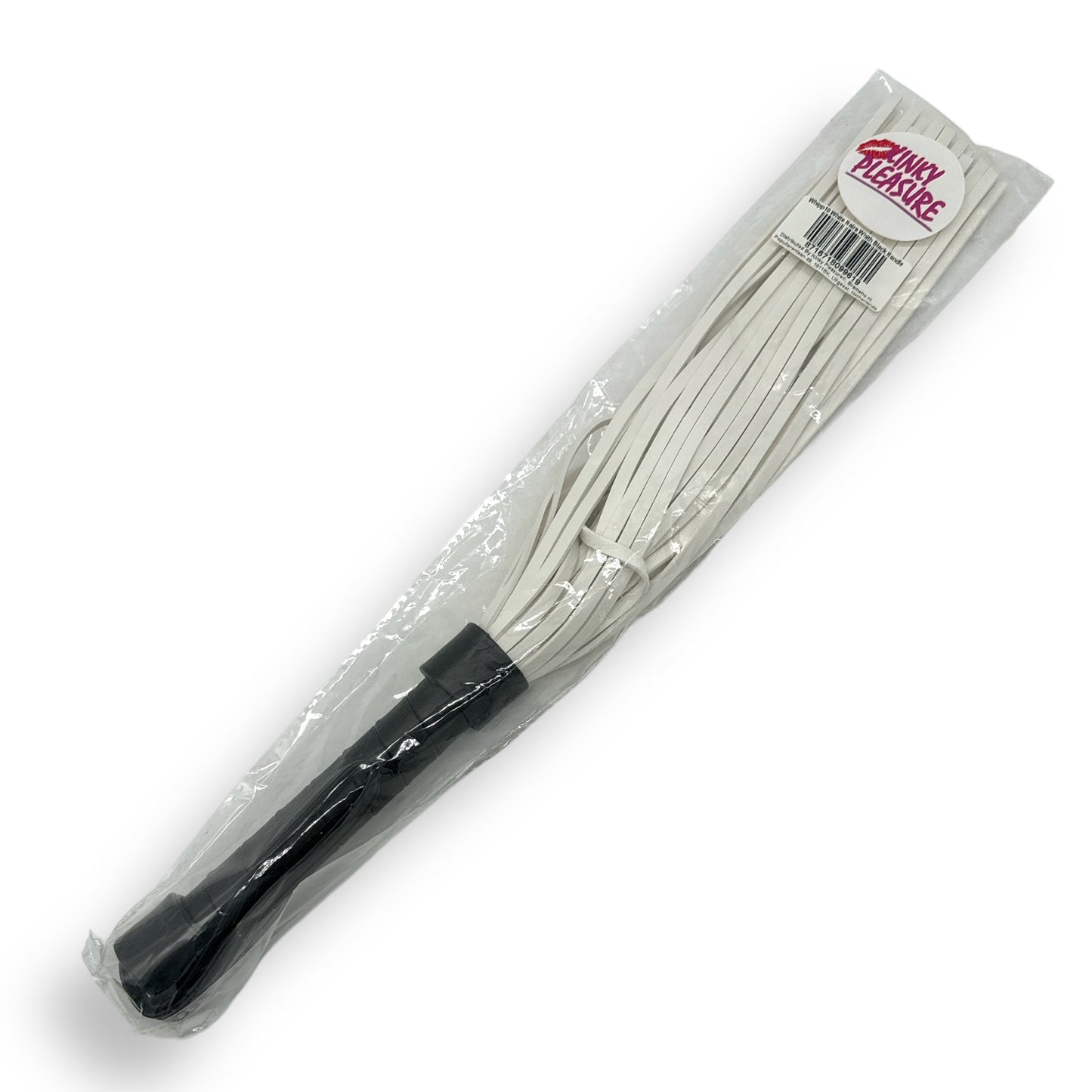 Stylish Whip with White Hairs - 44cm