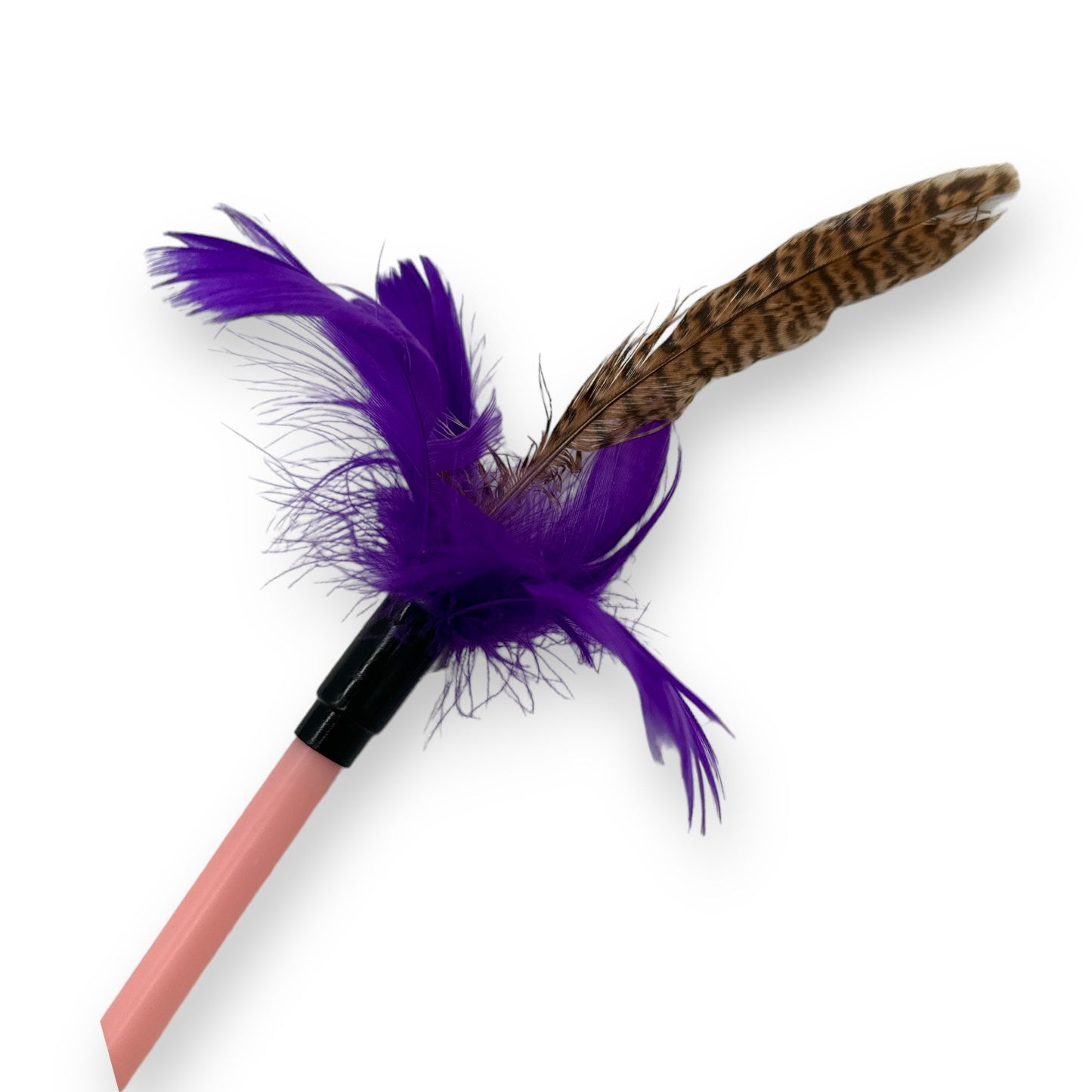 Cat Toy with Feathers - 42 cm