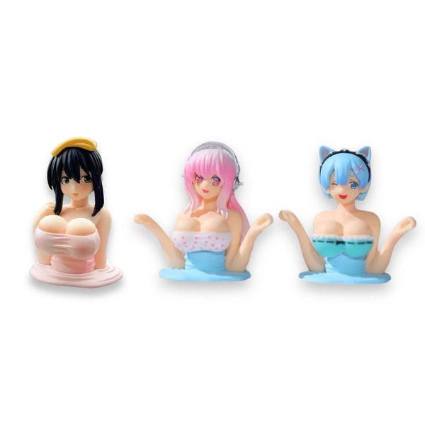 Manga Auto Decoratie Stuiterende Borsten - 3 modellen