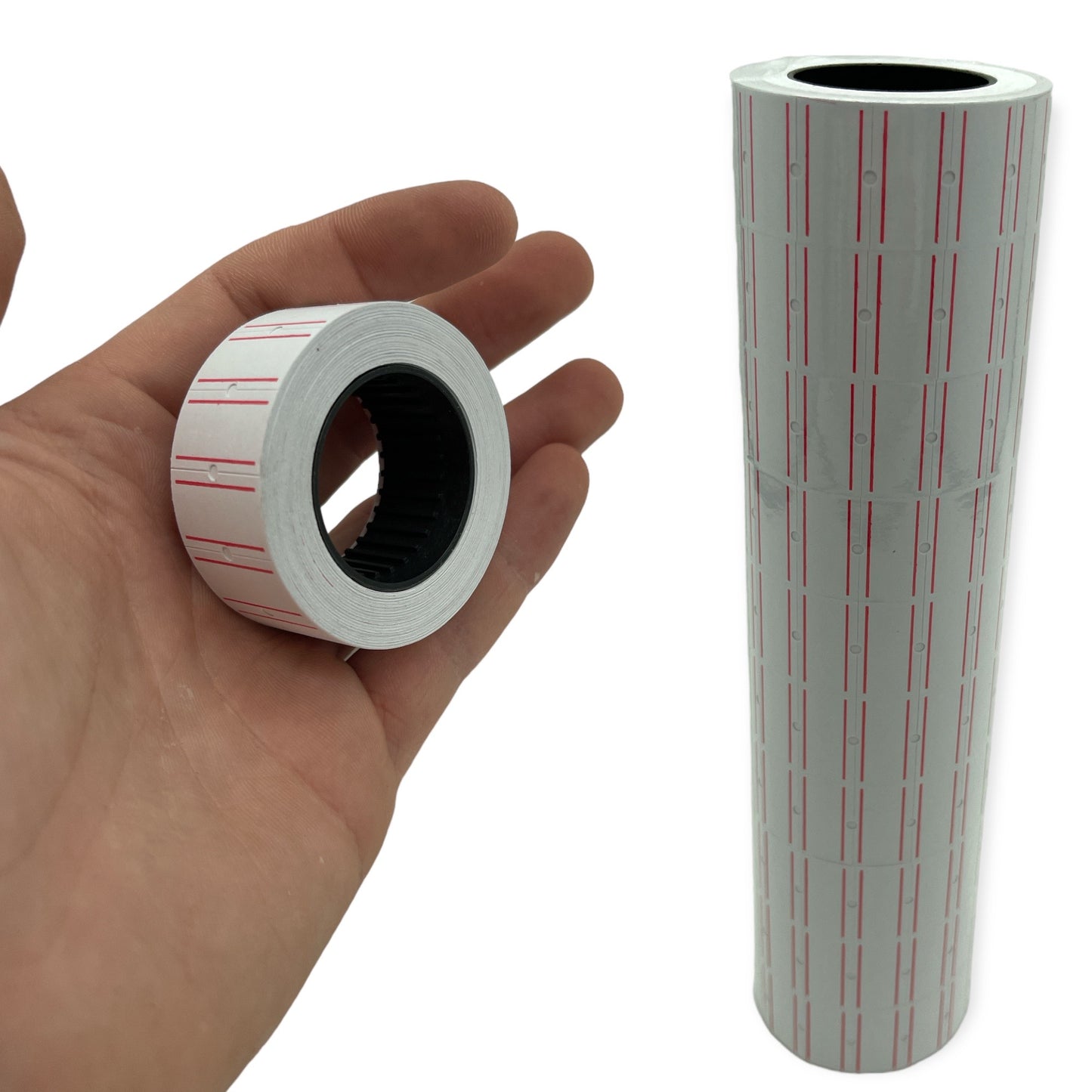 Prijstang Met Prijs Stickers - 5500 Stuks - 3 Rollen Inkt - Geel