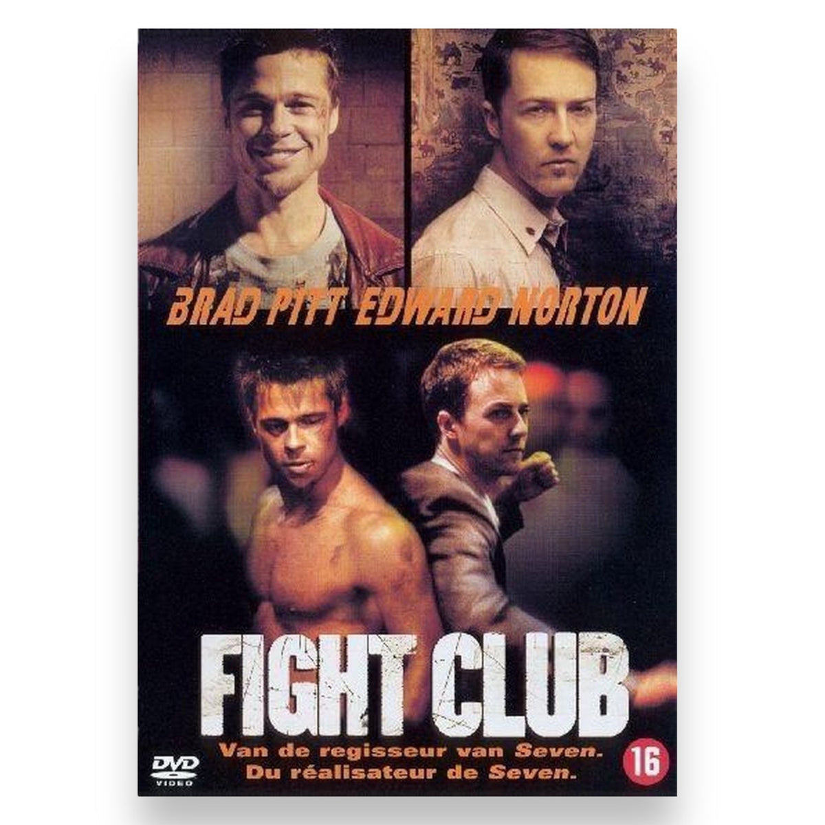 DVD Fight Club - Brad Pitt en Edward Norton