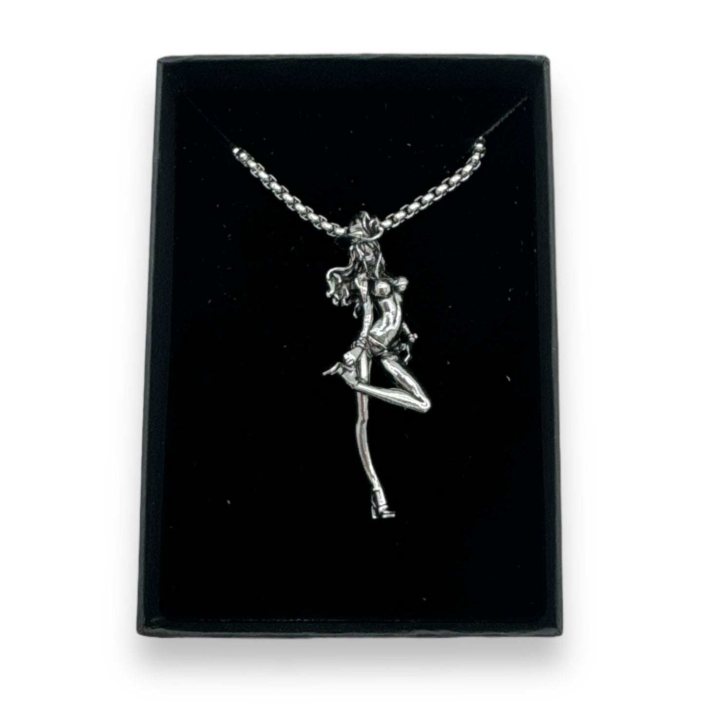 Exclusive Necklace 'Cowgirl Chic' - Woman in Bikini with Cowboy Hat