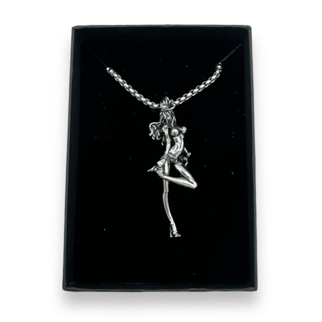 Exclusieve Ketting 'Cowgirl Chic' - Vrouw in Bikini met Cowboyhoed