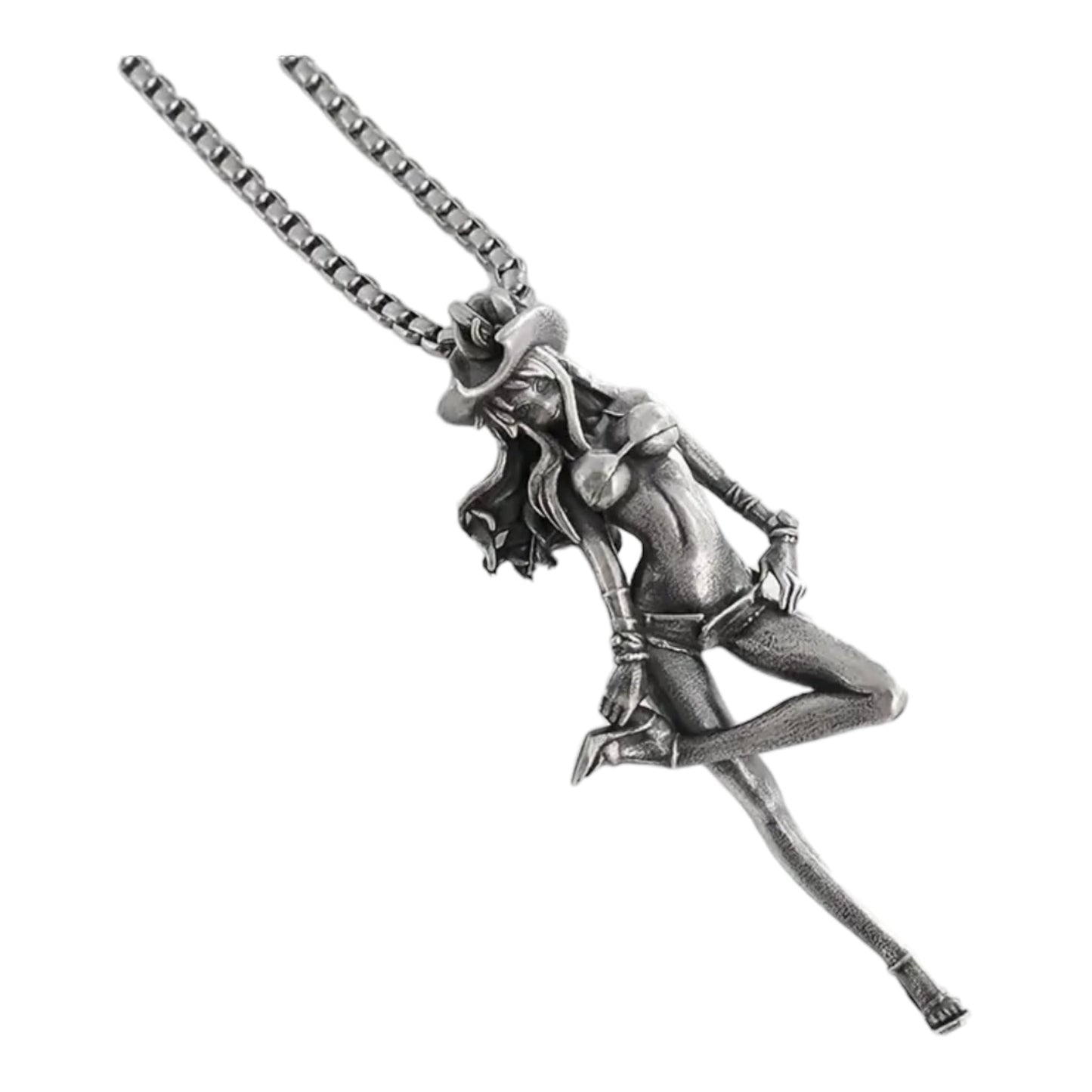 Exclusieve Ketting 'Cowgirl Chic' - Vrouw in Bikini met Cowboyhoed