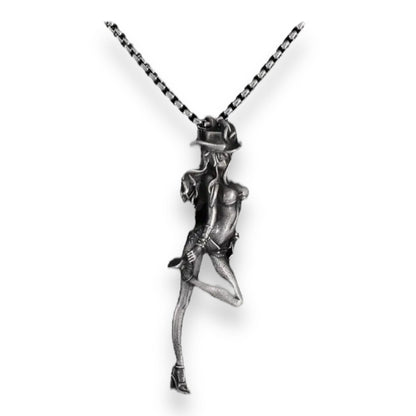 Exclusive Necklace 'Cowgirl Chic' - Woman in Bikini with Cowboy Hat