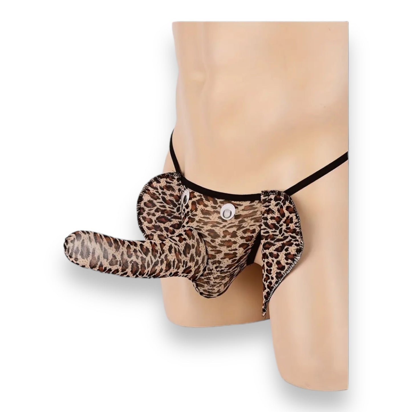 Elephant Men's Briefs in Panther Print - One Size